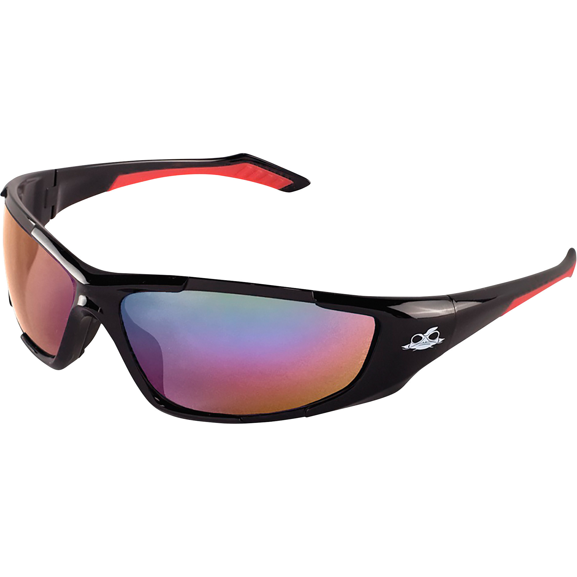 Bullhead Safety Javelin Safety Glasses, 1 Pair, Green Mirror, Polarized, Model# BH1251612